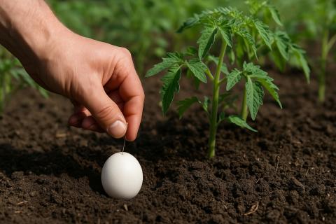 Яйца улучшают структуру почвы для растений — агроном