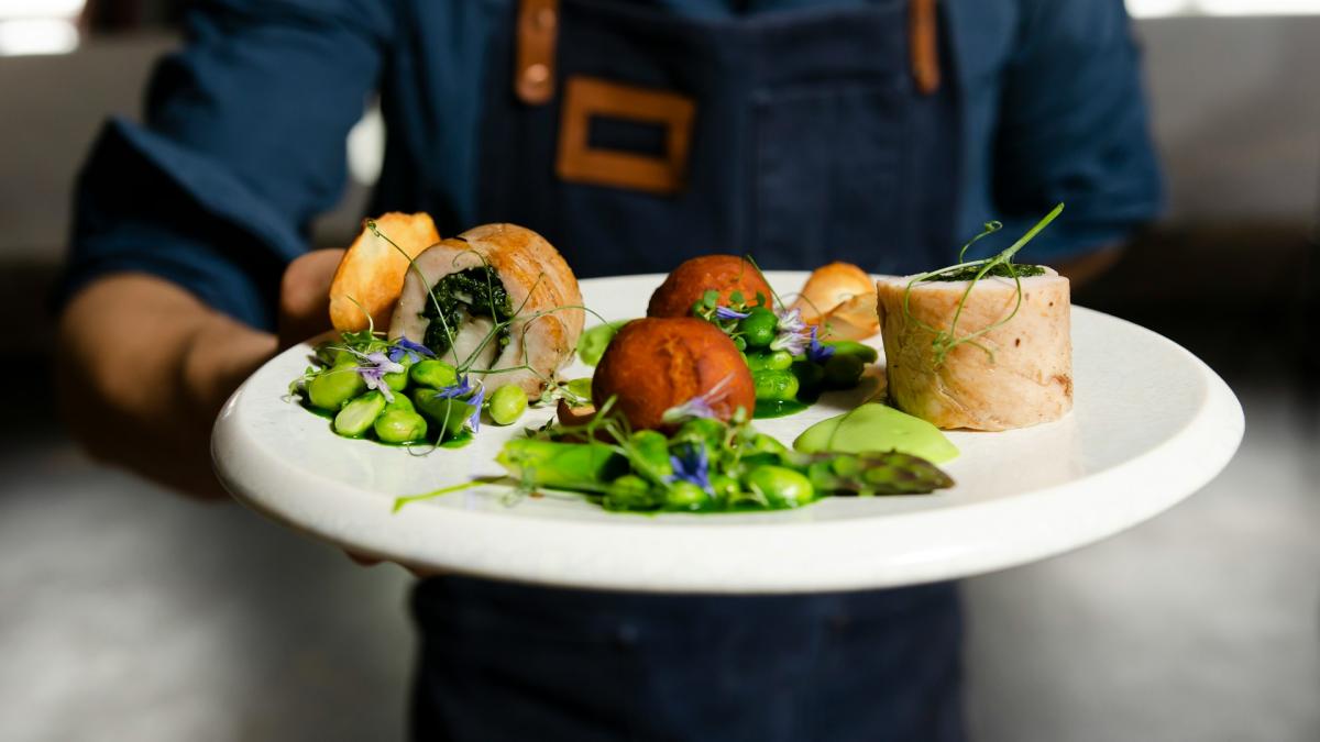 Подача блюда красиво