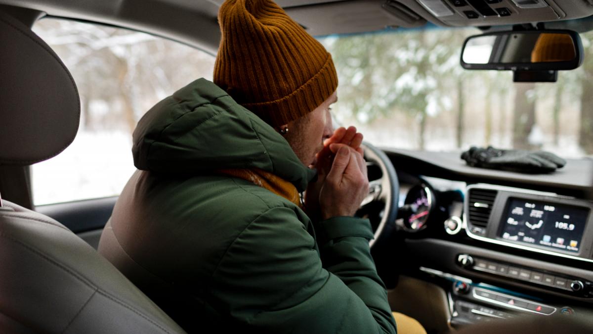 автомобиль зимой
