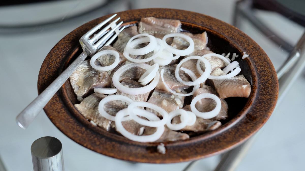 Маринованная сельдь
