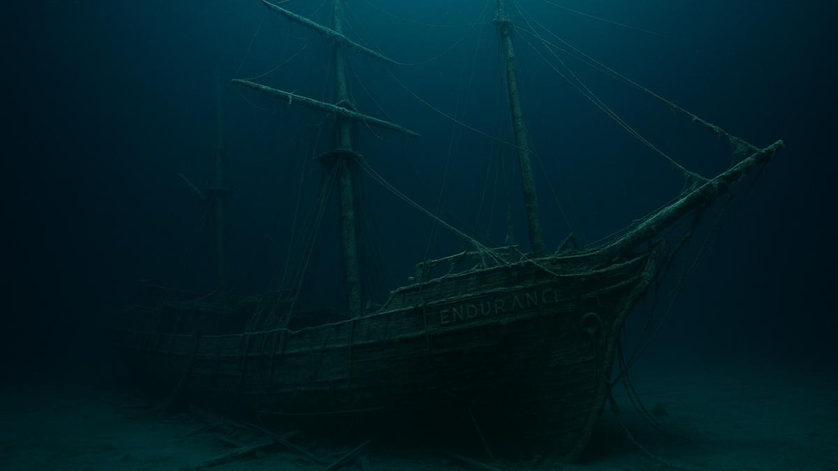 Затонувший корабль «Эндьюранс»