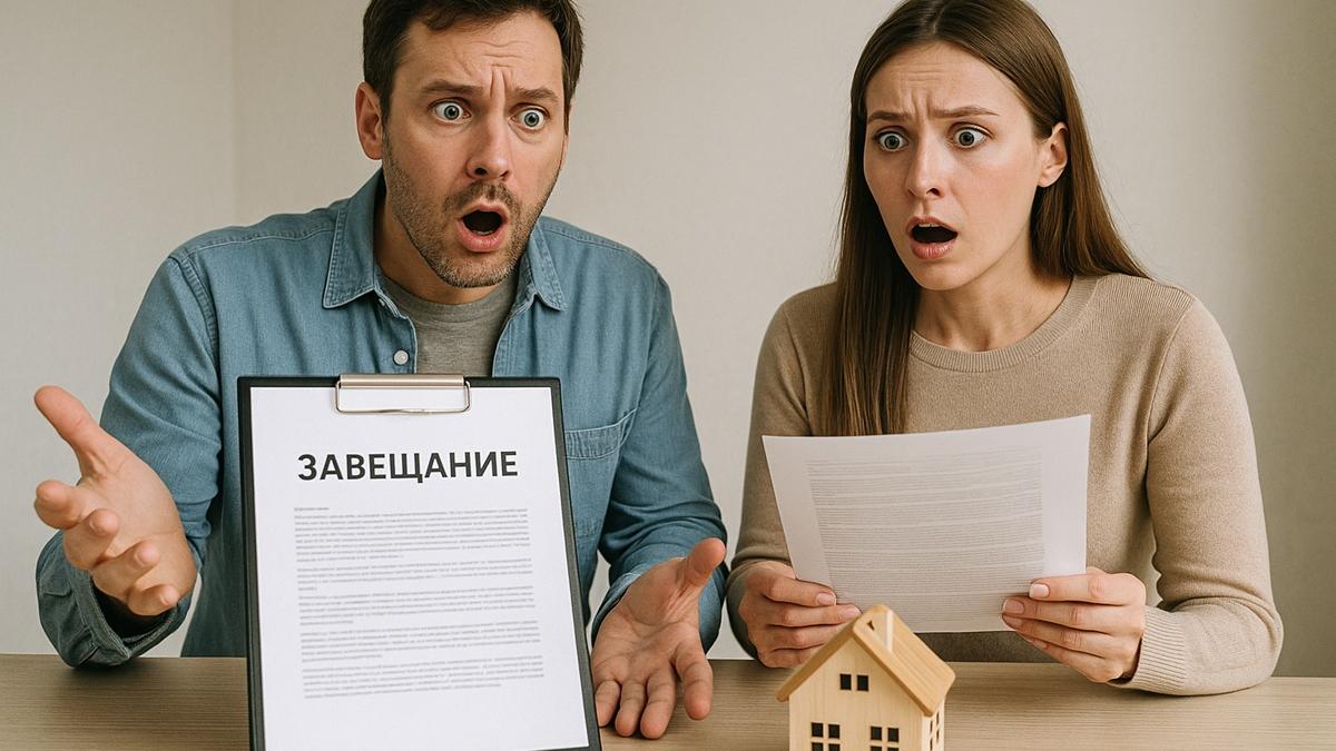 Удивление при наследстве
