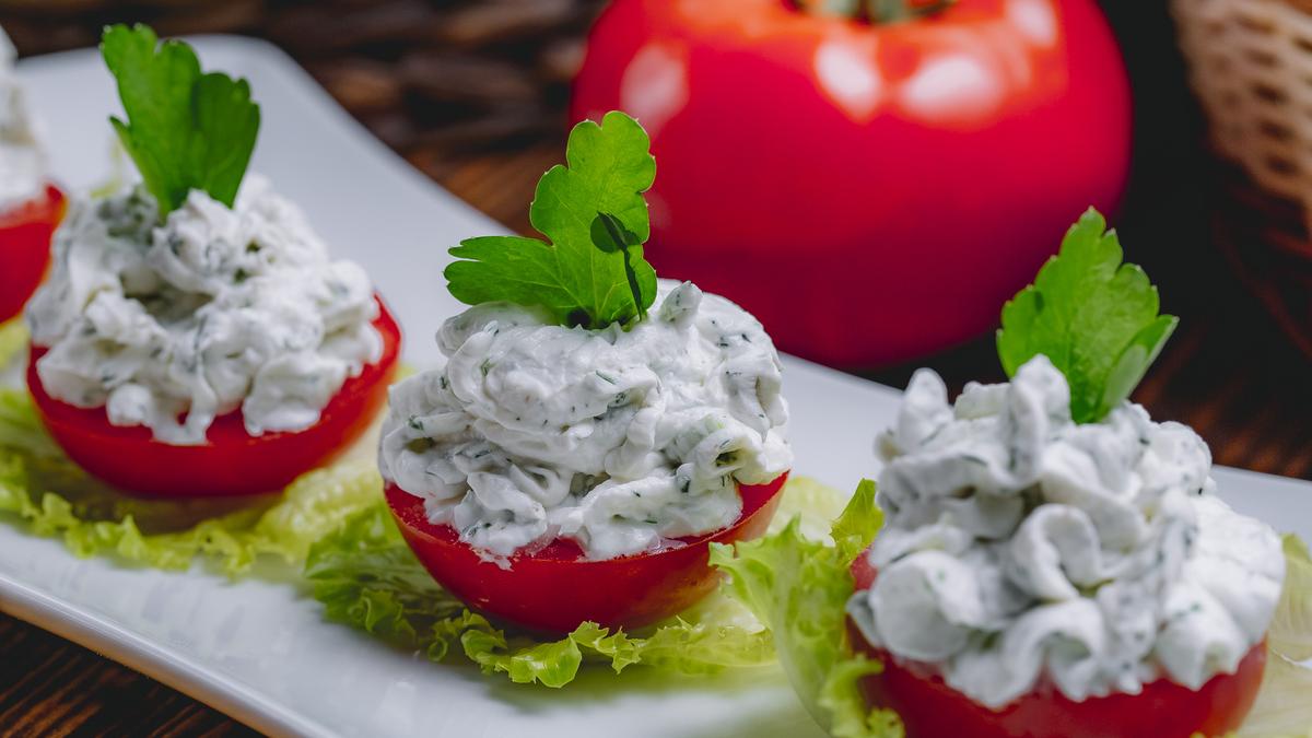 Фаршированные помидоры