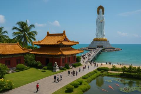 Прилетел в Санью просто отдохнуть — а попал в рай, где всё по-русски и чай наливают бесплатно