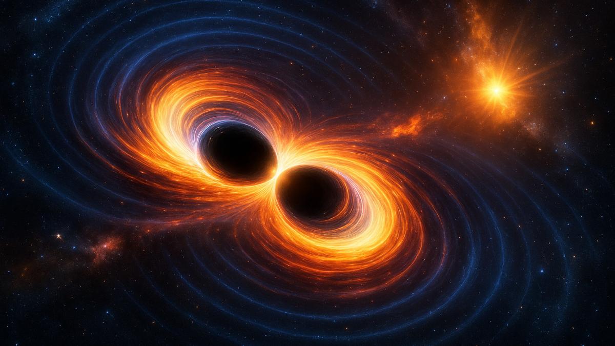 Слияние чёрных дыр