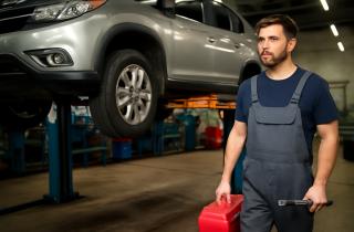 Проверка объема масла при обслуживании автомобиля поможет избежать переплат