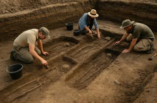 Герметичный римский саркофаг в Будапеште содержит полный скелет женщины — Феньес