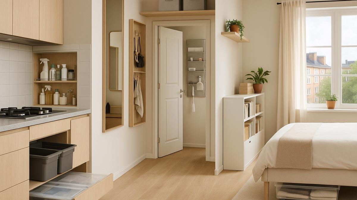 Уютная квартира с системой хранения