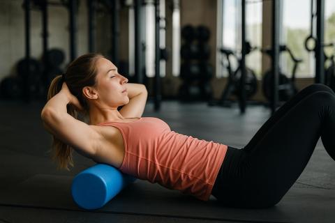 Один приём с роликом — и мышцы отпустило: теперь делаю каждый вечер перед сном