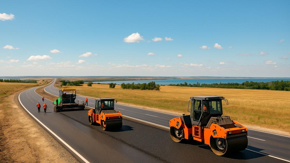 Строительство дороги