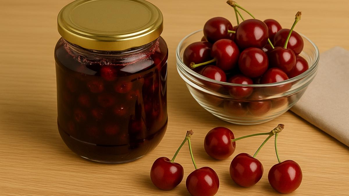 Вишнёвое варенье с косточками Вишнёвое варенье с косточками