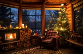 Плотные зимние шторы вешают для тепла и защиты от сквозняков — Better Homes and Gardens