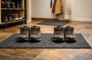 Хранение обуви у входа сохранило полы чистыми круглый год — The Spruce