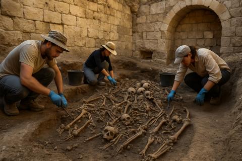 ДНК древней чумы нашли в зубе овцы из Аркаима — Cell