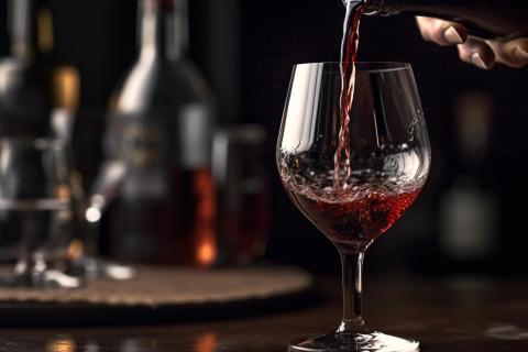 Газированная вода и соль помогают удалить свежие пятна вина без химии Газированная вода и соль помогают удалить свежие пятна вина без химии