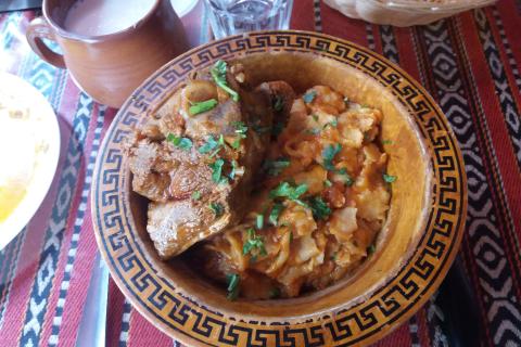 Алжирская кухня сочетает берберские, арабские и французские традиции