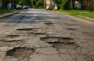 РИА Новости: депутаты предложили отменять штрафы водителям за нарушения из-за дорожных ям