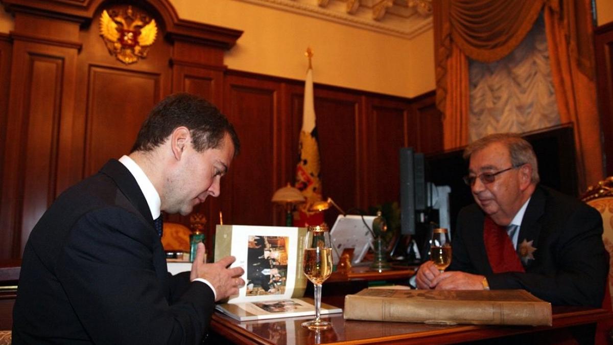 Primakov and Medvedev 2009-10-29
