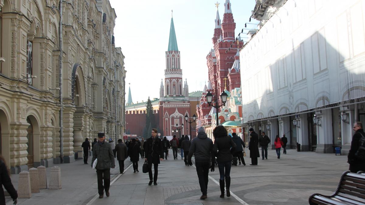 2014 Moscow Nikolskaya Street Kremlin 2014 Moscow Nikolskaya Street Kremlin