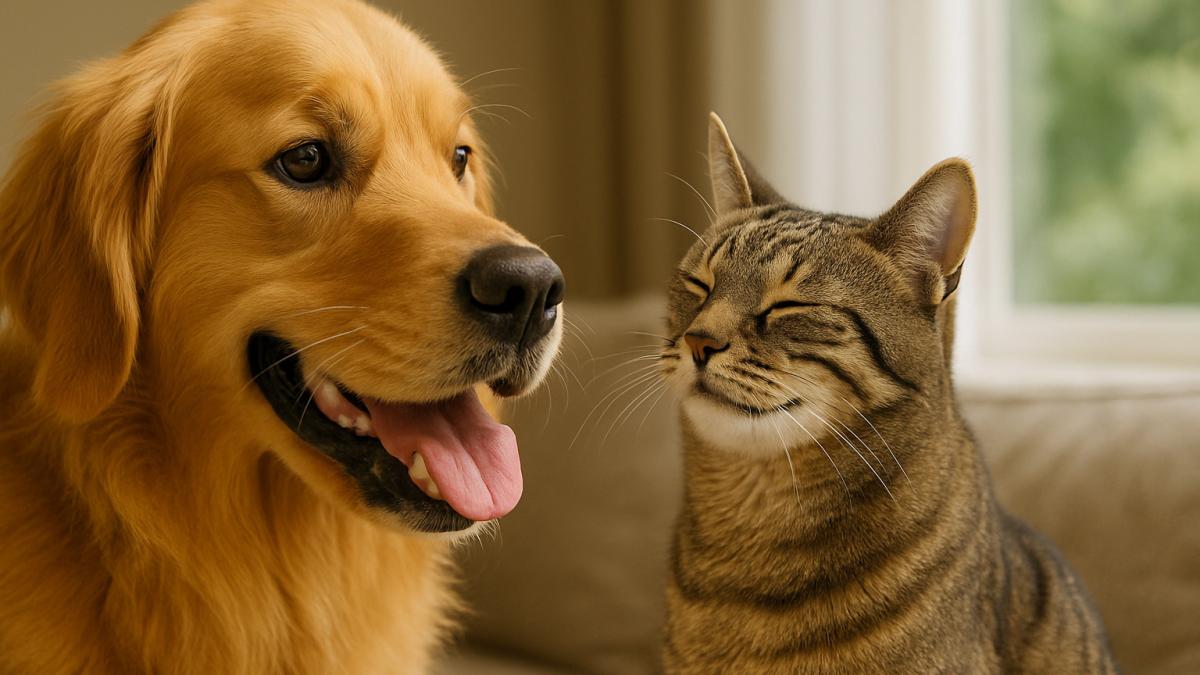 Собака и кошка