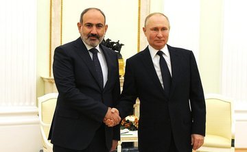 Путин проведет двустороннюю встречу с Пашиняном
