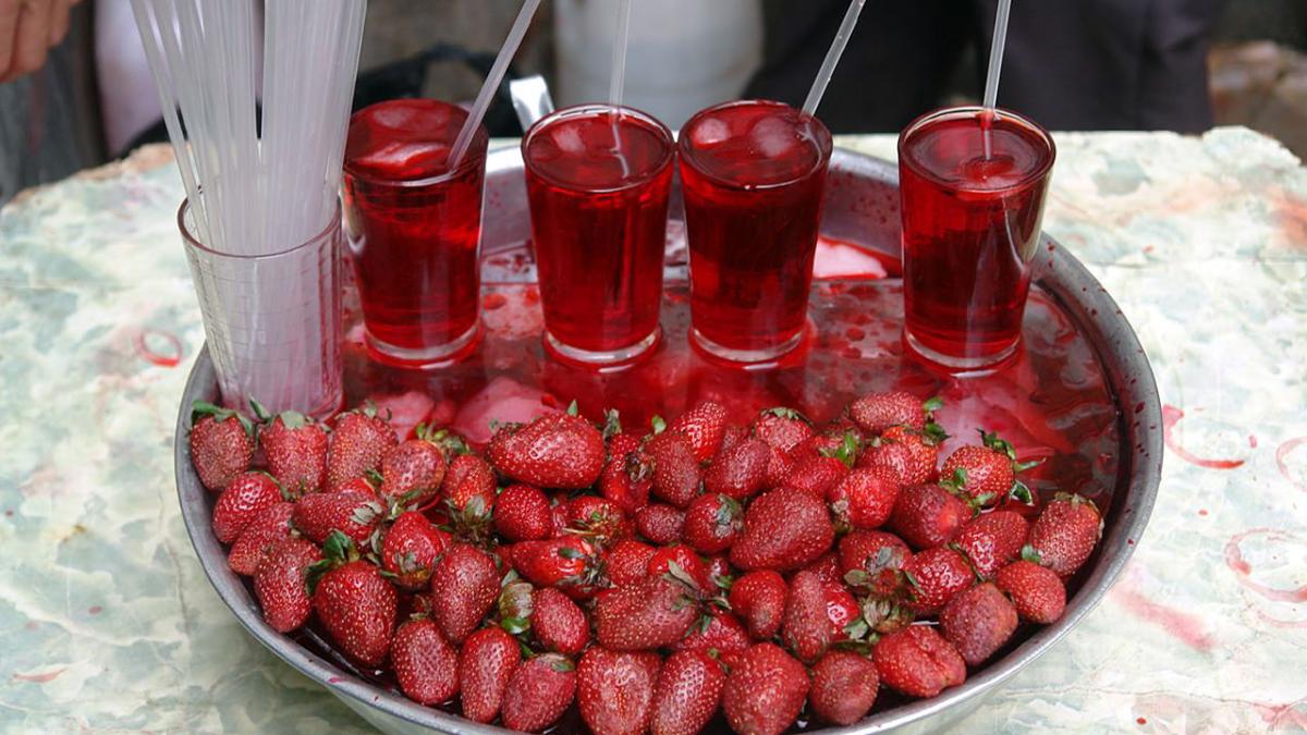 Компот из клубники Компот из клубники