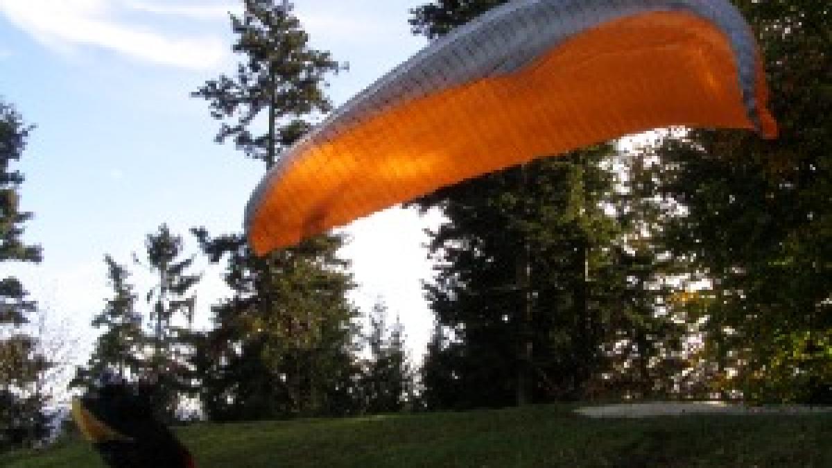 Svatoborská vrchovina, Svatobor, paragliding 02