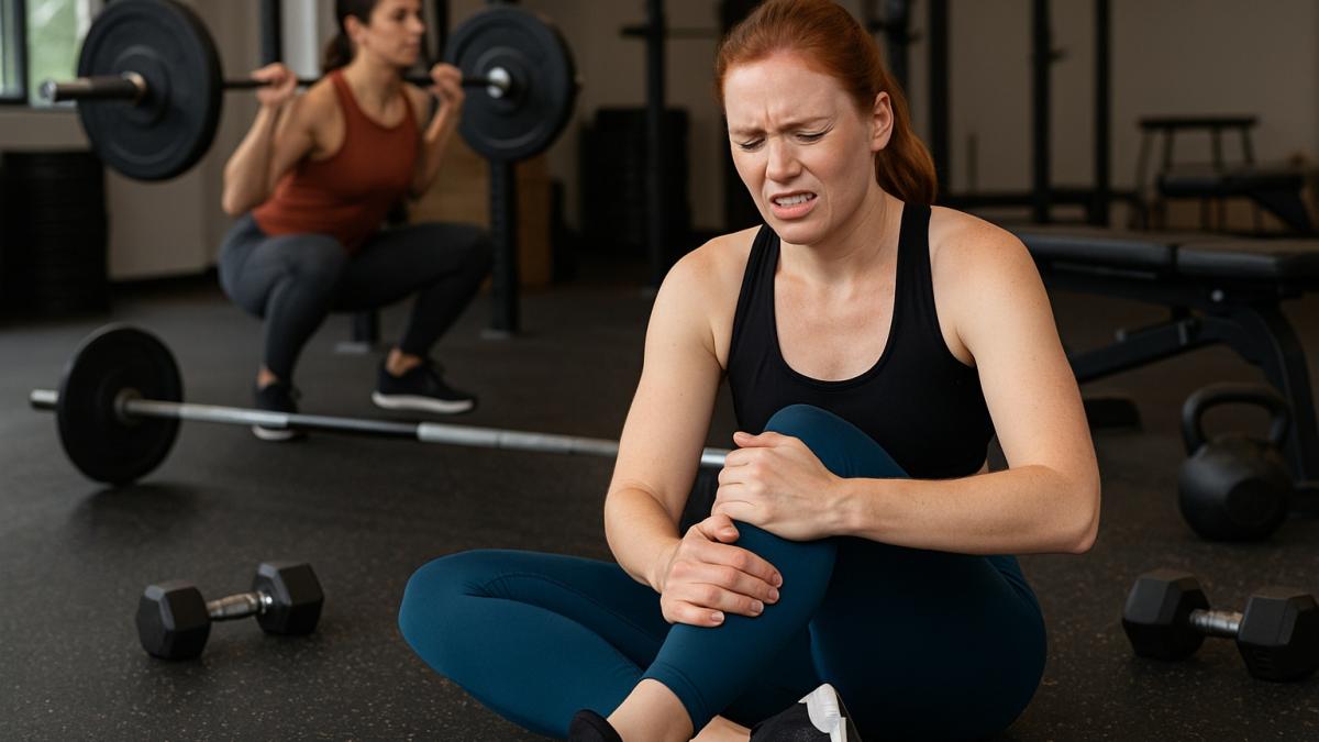 Травма на тренировке