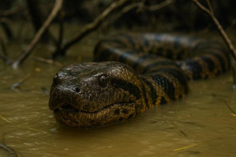 Анаконды достигли гигантского размера 12 млн лет назад — Fanpage