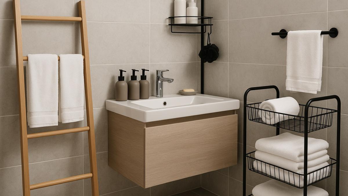 Эстетичная ванная комната