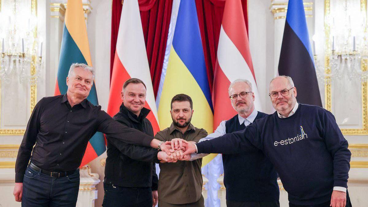 Зеленский с президентами Зеленский с президентами
