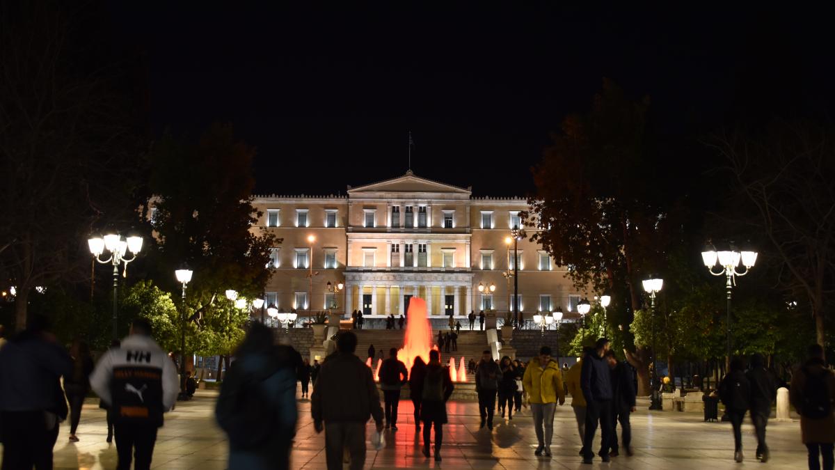 Greek Parliament and Syntagma Square Greek Parliament and Syntagma Square