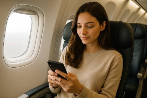 В России прошли первые испытания систем Wi-Fi на пассажирских самолётах