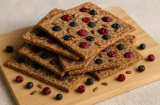 Хлебцы с клетчаткой помогают улучшить пищеварение и снизить калорийность рациона