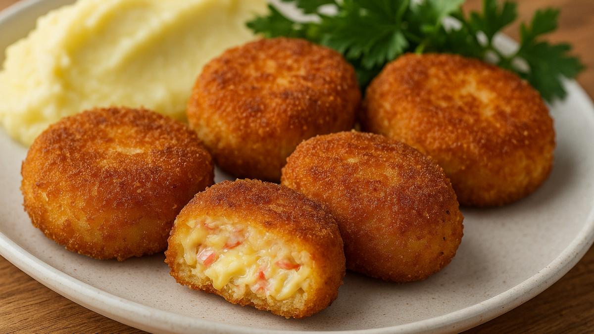 Крабовые котлеты с сыром