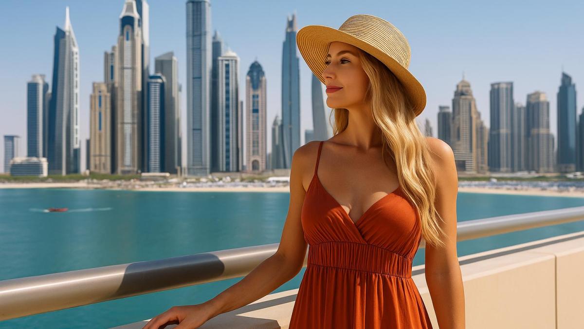 Девушка на пирсе