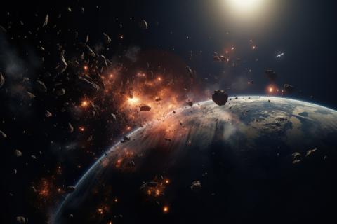 Столкновения в космосе увеличивают количество мусора — The Conversation