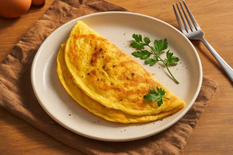 Омлет на пару сохраняет витамины и подходит для диетического питания