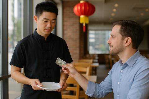 Учёные из Тель-Авивского университета объяснили психологию чаевых и социальное давление — доктор Ран Снитковски Учёные из Тель-Авивского университета объяснили психологию чаевых и социальное давление — доктор Ран Снитковски