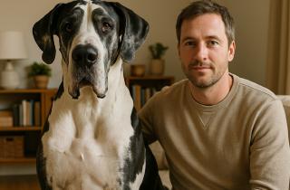 Немецкие доги являются потомками старинных травильных собак — булленбейсеров