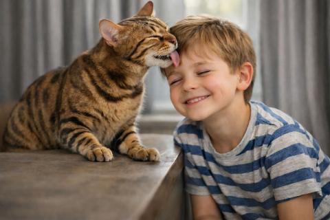 Совместная жизнь с кошкой поддерживает психическое здоровье — Le Mag du Chat