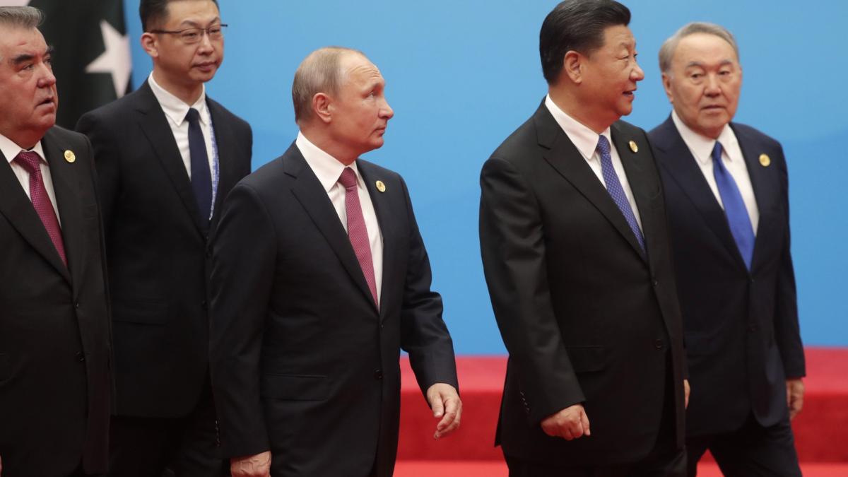 Путин и Си Цзиньпин