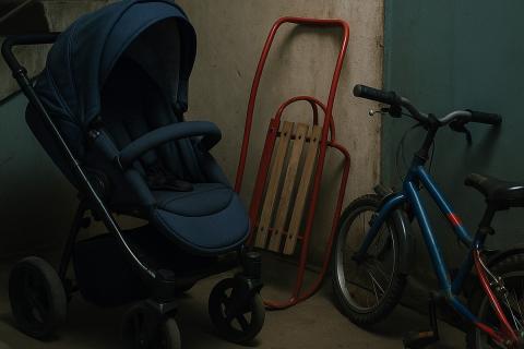 Накачала колёса, как обычно — через секунду взрыв: больше так не делаю