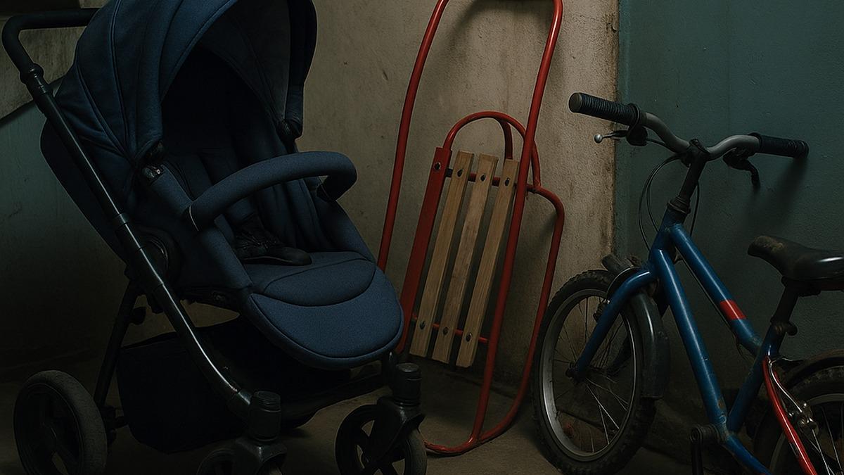 Захламлённый подъезд