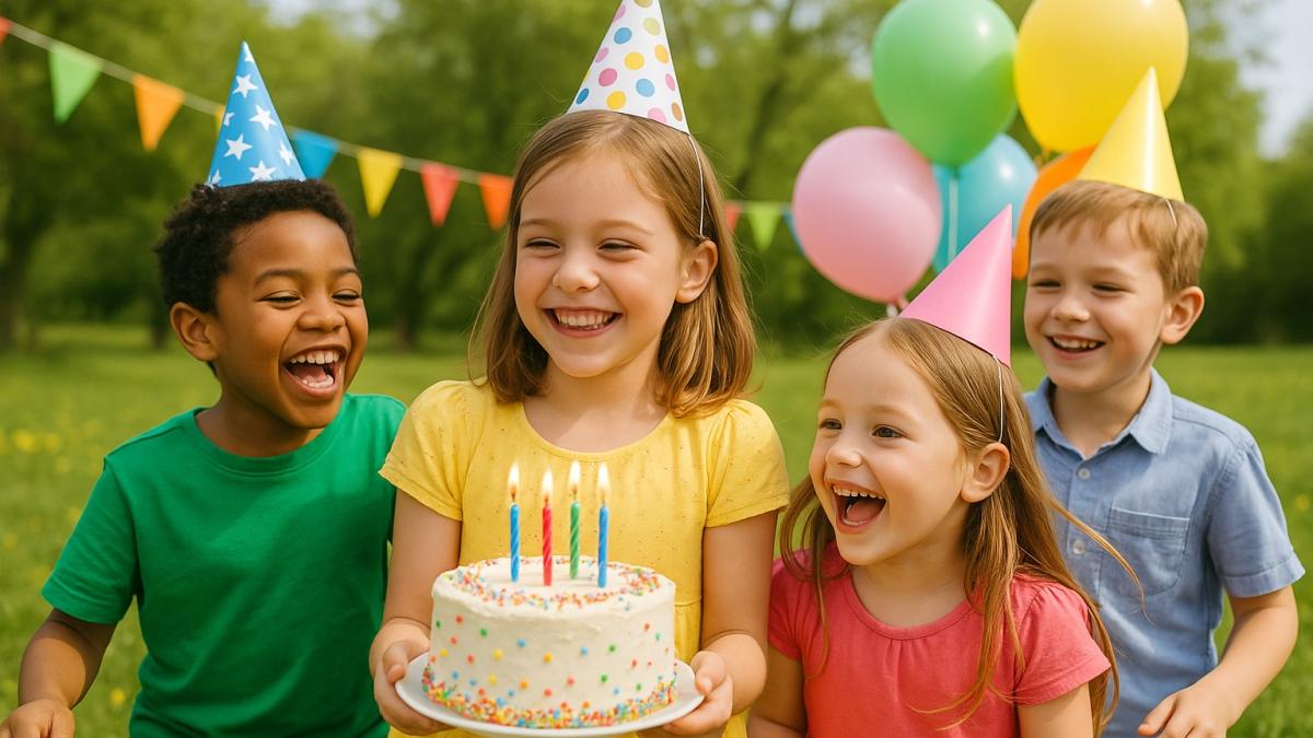 Детский праздник на природе