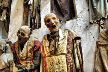 Город мертвецов в Италии - Катакомбы капуцинов