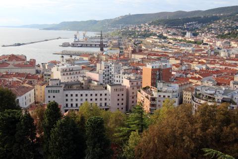 Триест показал смесь австрийской и итальянской культур путешественница Кэт Смит