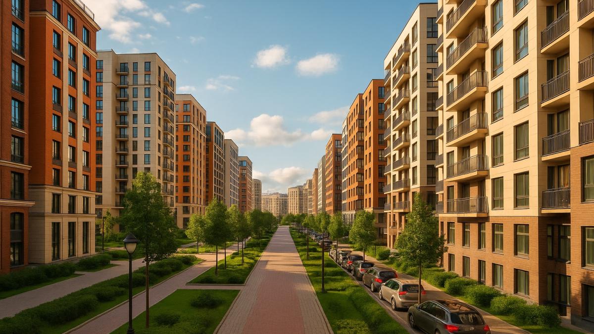Современный жилой район Москвы Современный жилой район Москвы