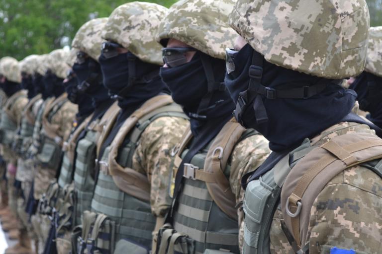 Украинские военные