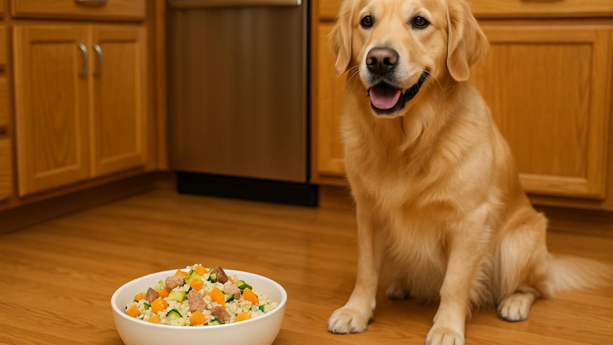 Домашний корм собаке Домашний корм собаке